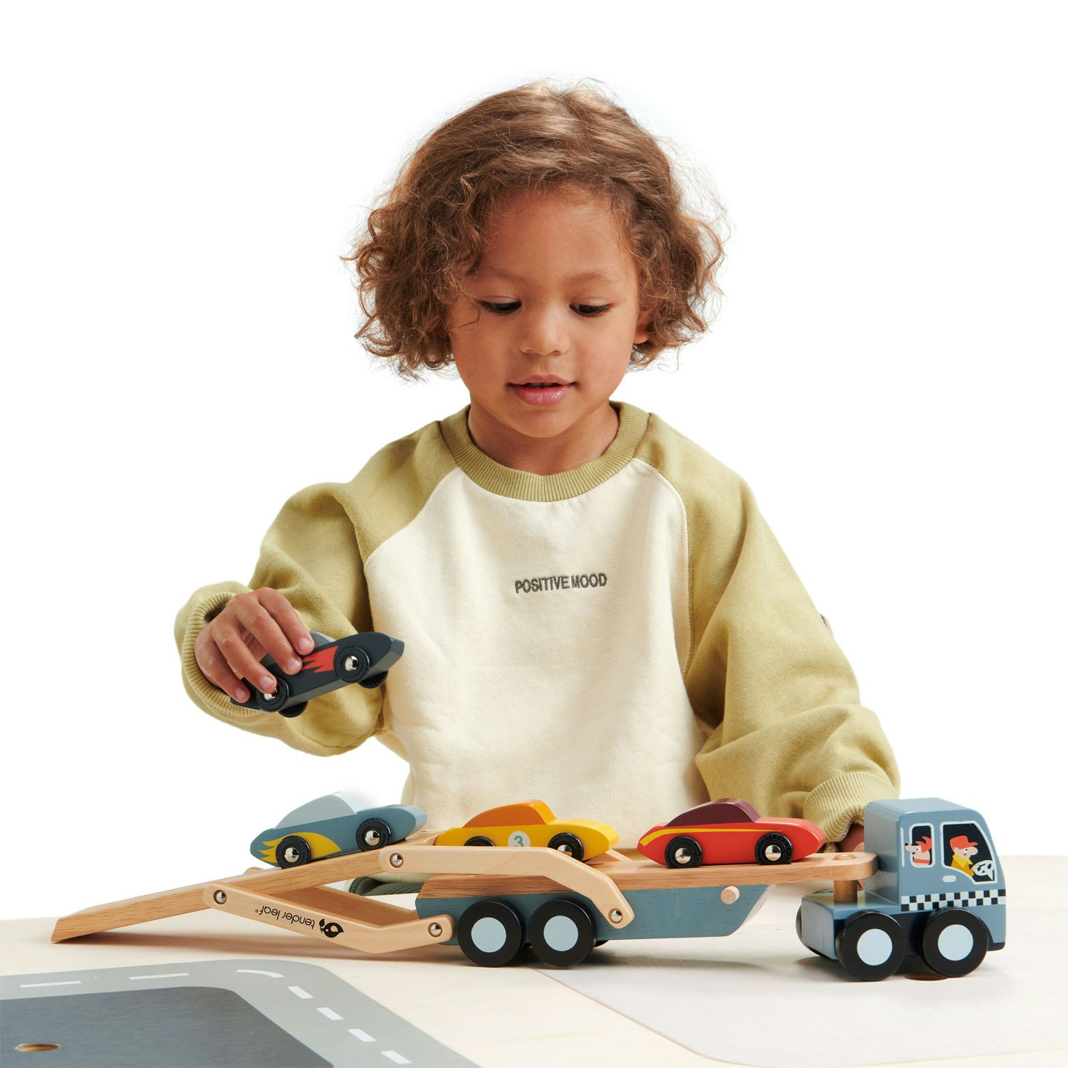 Lastbil biltransport, Tender leaf toys