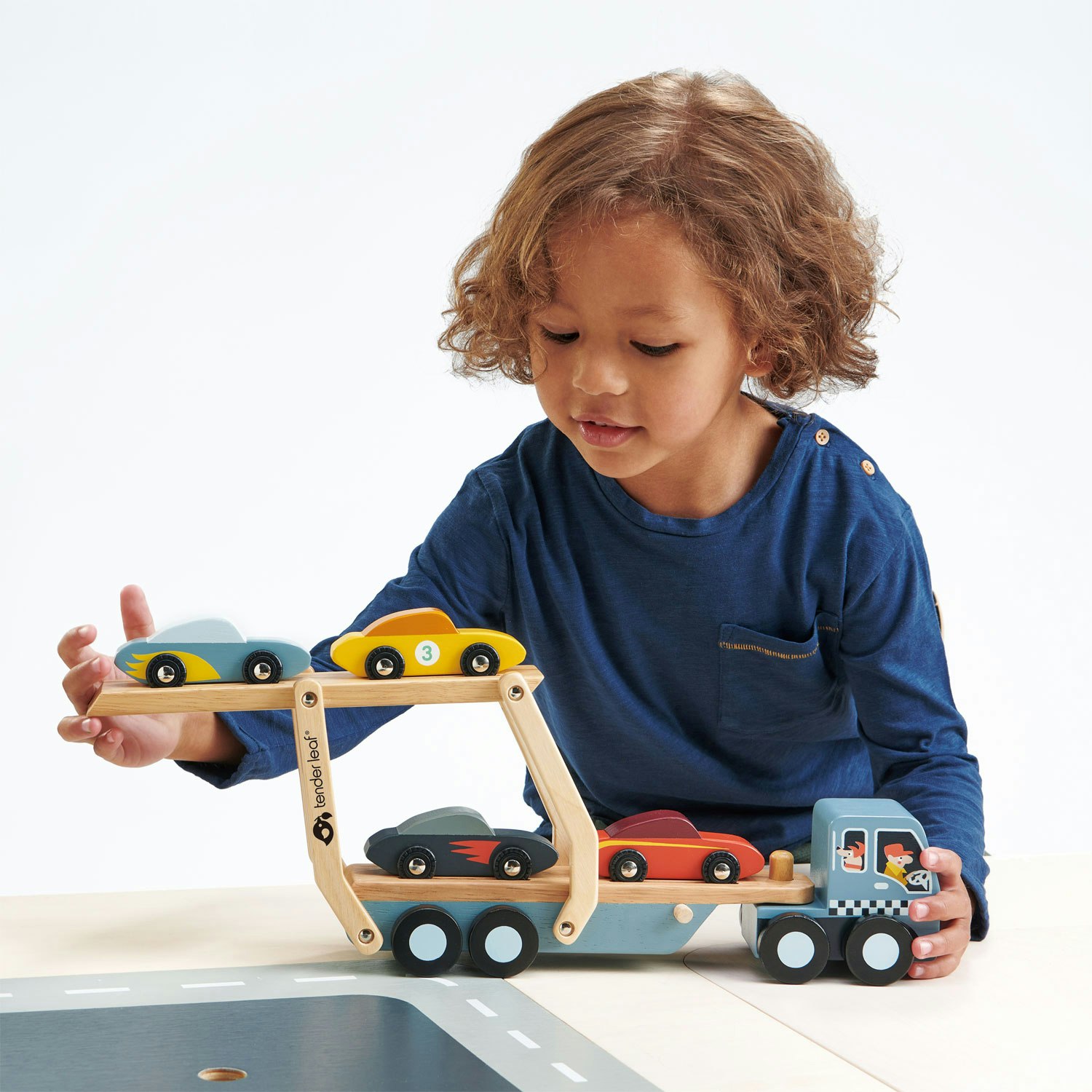 Lastbil biltransport, Tender leaf toys