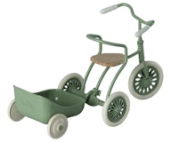 Vagn till trehjuling, grön, Maileg