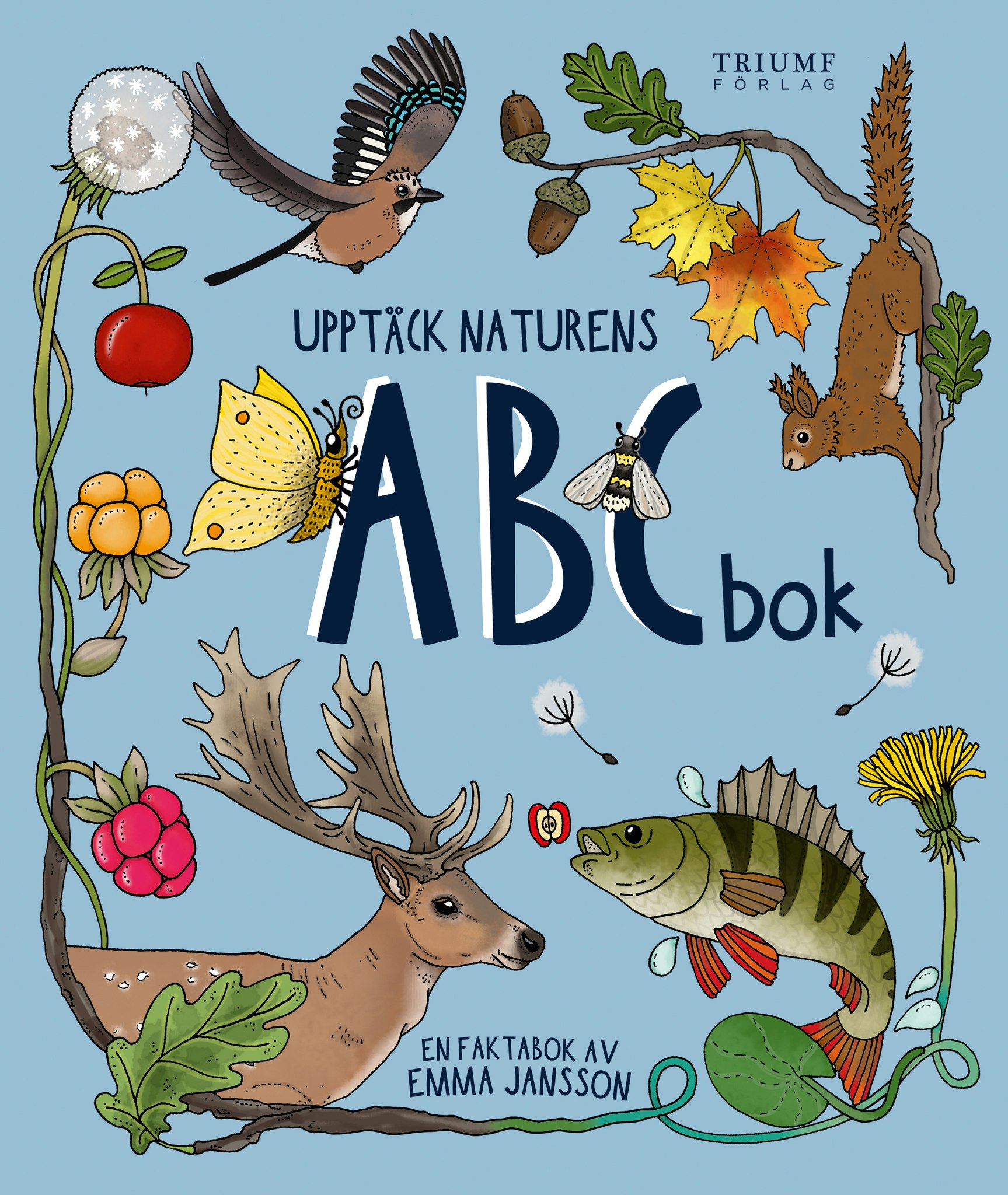 Upptäck naturens ABC-bok : Lär dig alfabetet!