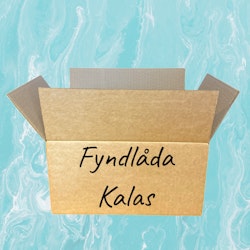 Fyndlåda med kalasartiklar, liten