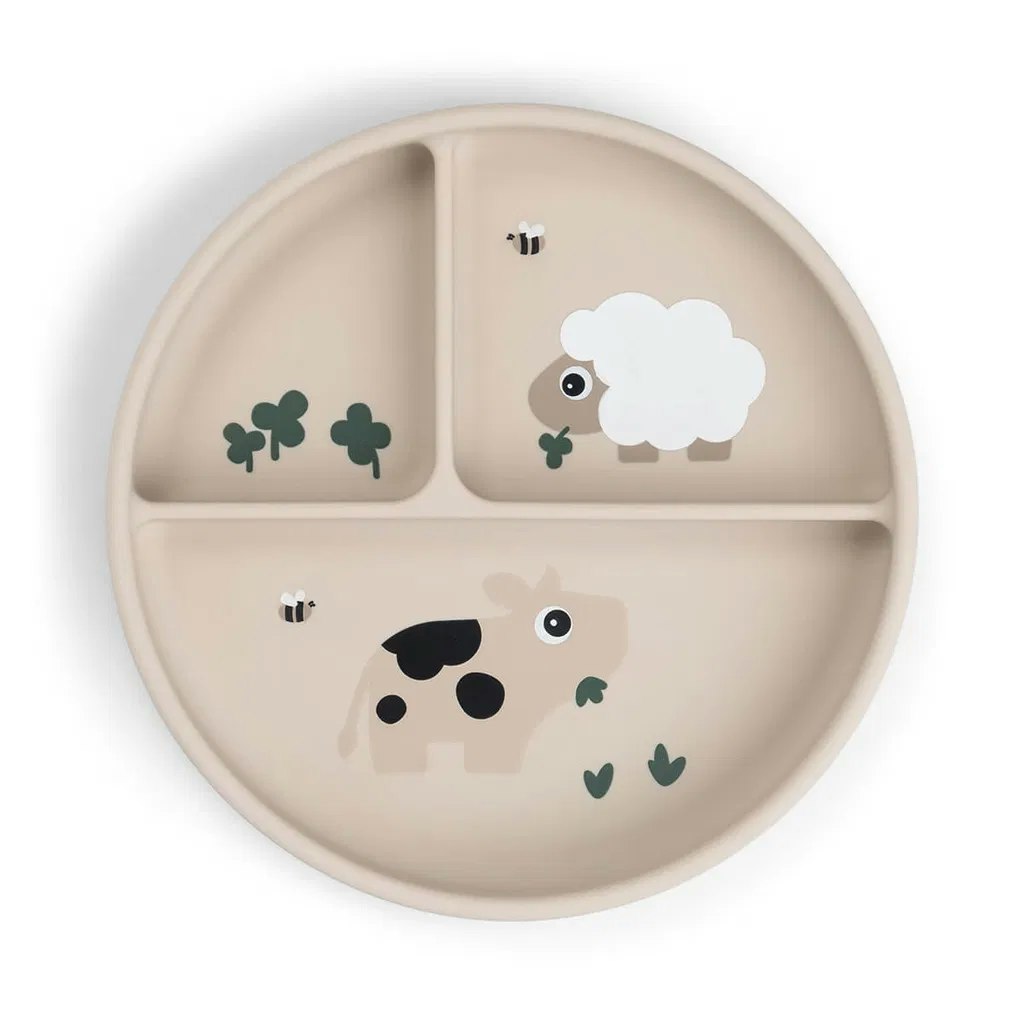 Stick&Stay compartment plate Tiny farm