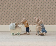 Barnvagn med babymus - Mint, Maileg
