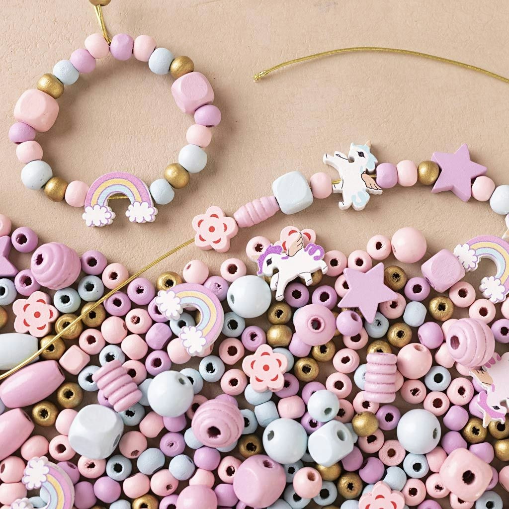 Mini DIY Mix smycken, pastell