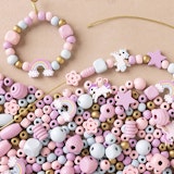 Mini DIY Mix smycken, pastell