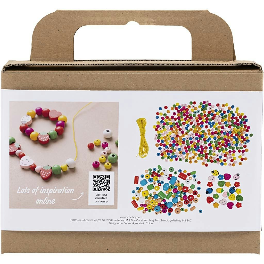 Mini DIY Mix smycken, glada färger