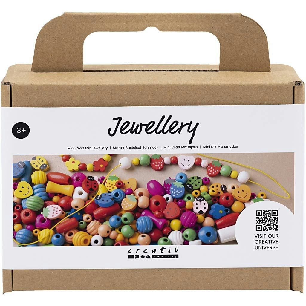 Mini DIY Mix smycken, glada färger