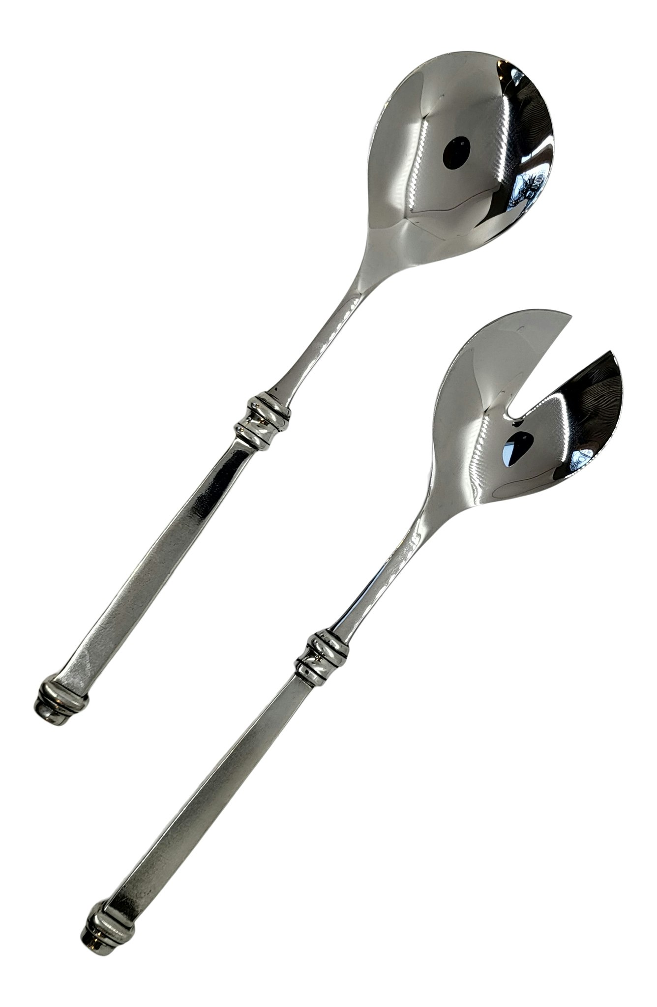Salad cutlery in pewter from Munka Tenn