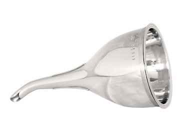 Wine strainer in pewter, in classic George III style from Munka Tenn