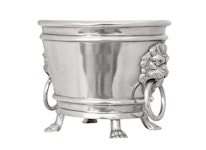 Läckö, outer pot/ice bucket wine cooler in pewter (small model) from Munka Tenn