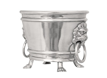 Läckö, outer pot/ice bucket wine cooler in pewter (small model) from Munka Tenn