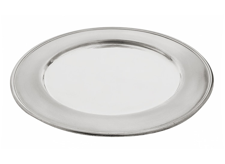 Gloria, kuverttallrik i tenn, från Munka Tenn