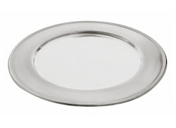 Gloria, kuverttallrik i tenn, från Munka Tenn
