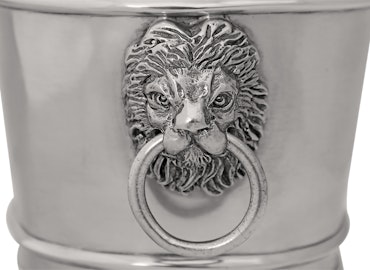 Läckö, champagne cooler or pewter flowerpot from Munka Tenn