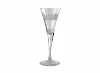 Stock wreath, hand-engraved shot glasses, from Munka Tenn