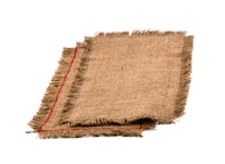Fringe cloth in linen, natural colour, for the Advent candle holder Juleboda from Munka Tenn