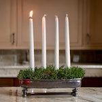 Juleboda, Advent candle holder in pewter from Munka Tenn