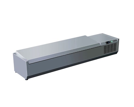 Kylränna 2000x395x280mm Med Lock,9x1/3 GN VRX 2000 , SARO