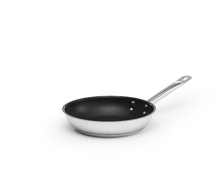 Patina Belagd Rostfri Stekpanna, D24cm