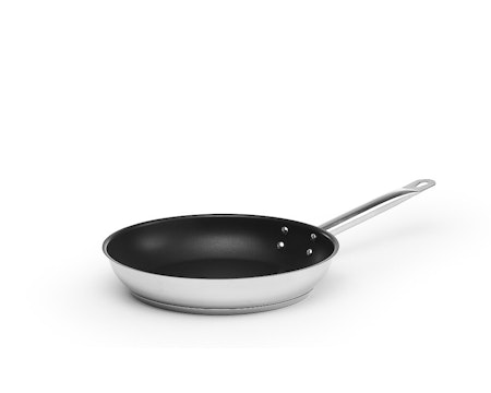 Patina Belagd Rostfri Stekpanna ,D28cm