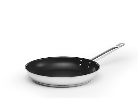 Patina Belagd Rostfri Stekpanna, D32 cm