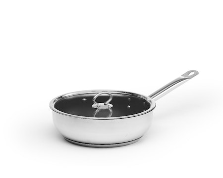 Patina Sauteuse 24 cm belagd, 2,8Liter