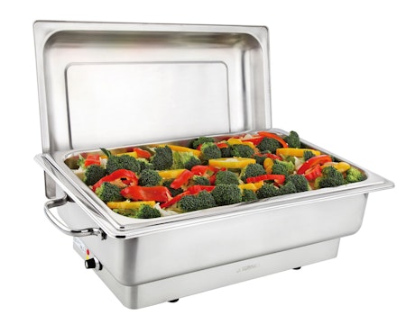 Chafing Dish helt i Rostfri, Gn 1/1-100mm