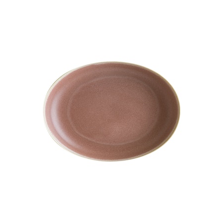 PINK POTT Tallrik djup Oval 31cm