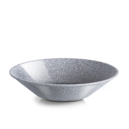 Granit Skål Grå Glaserad, D27 cm