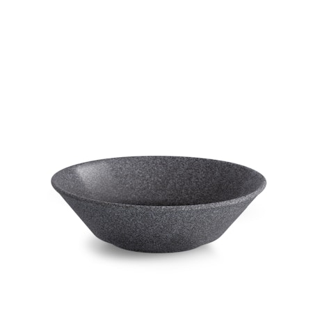 Granit Skål Svart Hazy, D20 cm