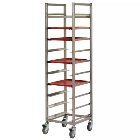 Brickvagn enkel, Bricka:330x430 mm(Lunch) Rostfritt