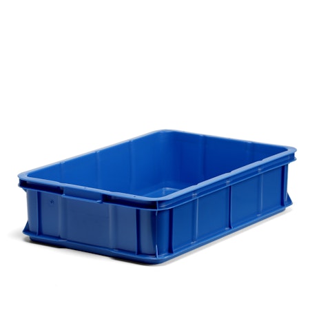 Pizzadeg/Råvaru Plastback blå, 600x400x150mm 26Liter