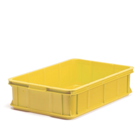 Pizzadeg/Råvaru Plastback gul, 600x400x150mm 26 Liter