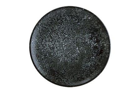 COSMOS BLACK Assiett Gourmet flat D19cm