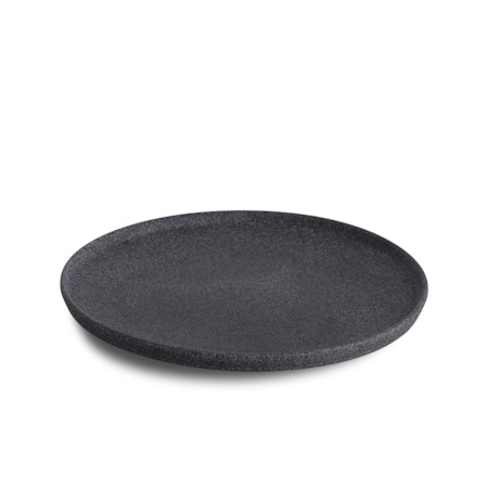 Granit  Tallrik Svart Hazy D20 cm