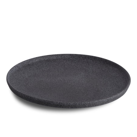 Granit Tallrik Svart Hazy D26 cm