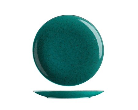 LIFESTYLE Tallrik flat D24cm Deeplagoon
