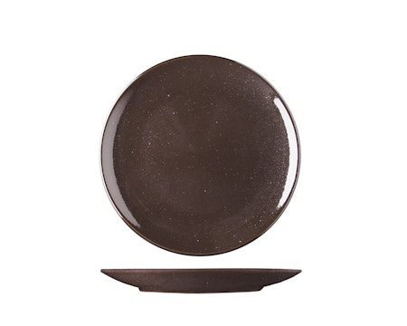 Ebony - LIFESTYLE Tallrik flat utan bräm D21cm