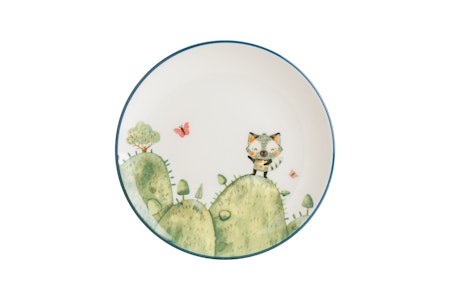 MINIMEAL Tallrik flat D21cm