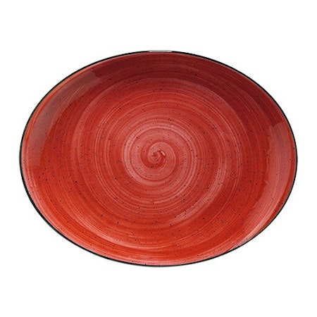 PASSION Oval tallrik 36x28cm