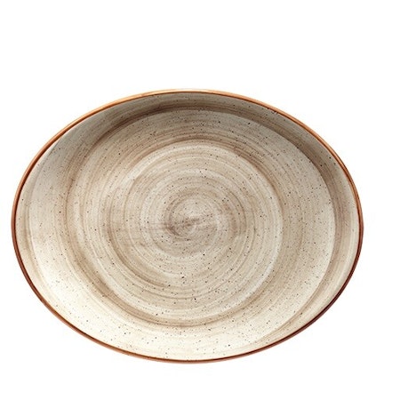 TERRAIN Oval Tallrik 31x24cm Moove