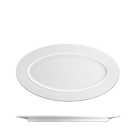 EXCELLENCY Tallrik oval 34x19 cm