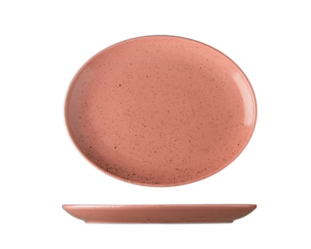 Terracotta -LIFESTYLE Tallrik Oval 28x22cm