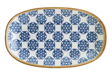 CALIF Lotus tallrik Oval 29x17cm