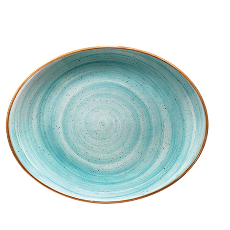 AQUA Oval Tallrik 31x24cm Moove