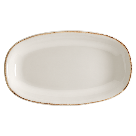 RETRO Tallrik Oval 33x19cm