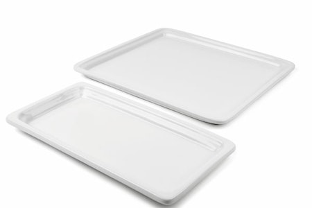 Porslinsfat Gn 2/3-25mm Vit