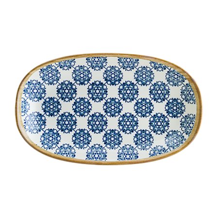 CALIF Lotus tallrik Oval 29x17cm