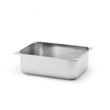 Glasskantin 1/2-12 cm Rostfritt (360x250x120mm)