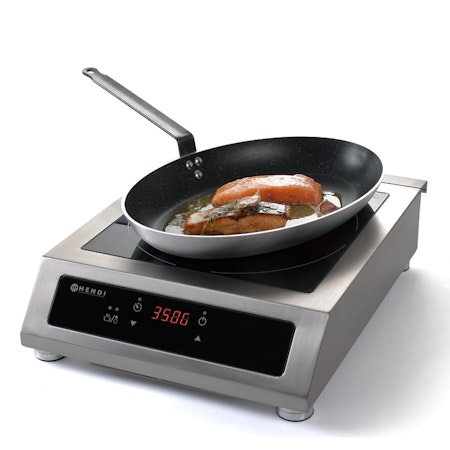 Induktionshäll 3,5kw,Panna Q:14-38cm, Hendi
